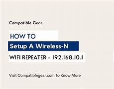 Image result for 192.168.10.1 Wifi Repeater Setup