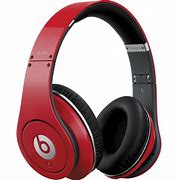 Image result for Dr. Dre Beats Headphones Grey and Red
