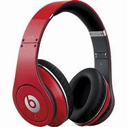 Image result for Dr. Dre Beats Headphones Grey and Red