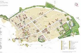 Image result for Pompeii and Herculaneum Map