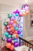 Image result for Garland Balloon Decoration Idea