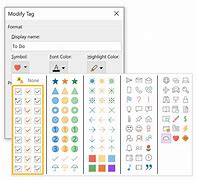 Image result for OneNote Tag Symbols