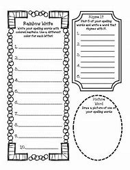 Image result for Five Words Worksheet