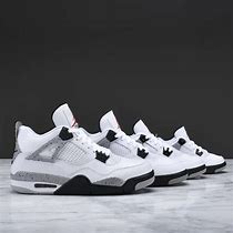 Image result for Jordan 4 White Cement Stockx