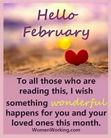 Image result for Happy First Day of February