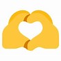 Image result for Love Heart Hands Emoji