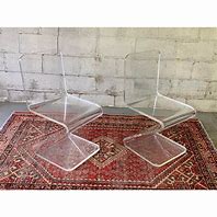 Image result for Mid Century Modern Lucite Chairs