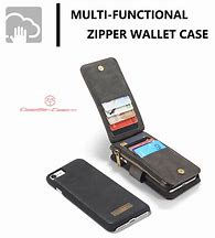 Image result for iPhone 8 Zipper Wallet Case