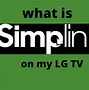 Image result for Simplink LG TV