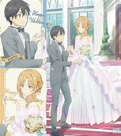 Image result for Kirito Asuna Wedding