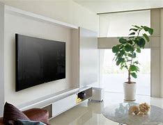Image result for Flat Screen TV Mounted On Wall