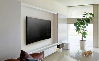 Image result for Mounting TV to Side Wall