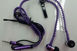 Image result for Cord Purple Earbuds