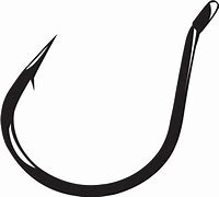 Image result for Fishing Hook Silhouette Png