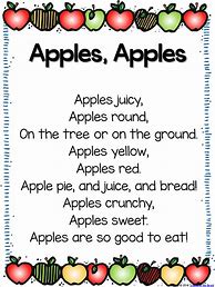 Image result for Teacher Poem Apple's