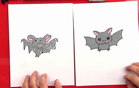 Image result for Bat Art for Kids Drawing