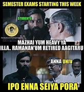 Image result for Tamil Exam Memes