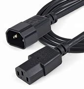 Image result for Computer Power Cord C13