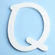 Image result for Wood Letter Q