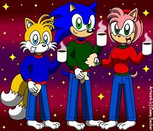 Image result for Sonic/Tails Amy Knuckles Meme