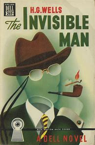 Image result for The Invisible Man H.G. Wells Book Cover