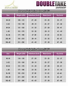 Chery Size Chart Waist Cincher Size Chart