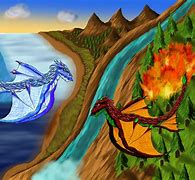 Image result for Ice Dragon vs Fire Dragon