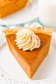 Image result for Pumpkin Pie