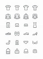 Image result for Cloth Set Minimal Icon