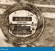 Image result for Electric Meter Drawing