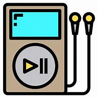 Image result for Cartoony MP3 Player Icon