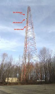 Image result for Communication Tower White Orange