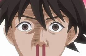 Image result for Guy Anime Nose Bleed