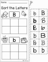 Image result for Letter B for Kindergarten