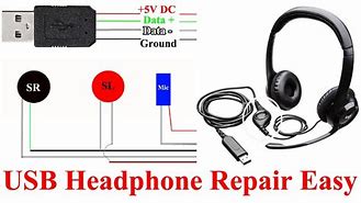 Image result for USB CTO Female Headphone Wiring