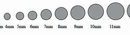 Image result for 6 mm Diameter Actual Size