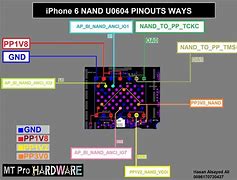 Image result for Skematik Kaki IC Nand iPhone 6s Plus