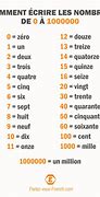 Image result for Les Nombres En Francais a 50