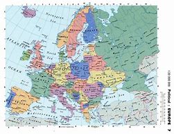 Image result for Europe Map with All Cities