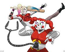 Image result for Harley Quinn with Scrap Baby