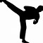 Image result for Taekwondo Silhouette