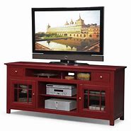 Image result for Red TV Stand