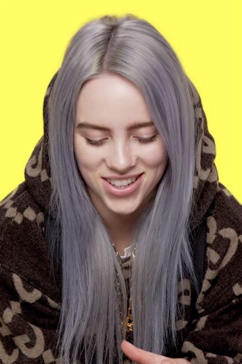 Billie Eilish Silver Hair Color