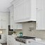 Image result for White Kitchen Cabinets with Brass Hardware