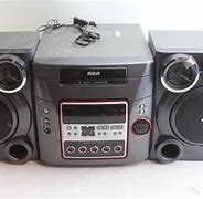 Image result for RCA 5 CD Changer Stereo System