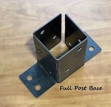 Image result for Heavy Duty 6X6 Post Brackets