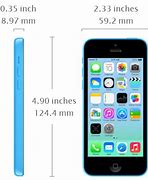 Image result for Screen Size of iPhone 5C