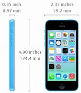 Image result for iPhone 5 and 5C Size Comparison