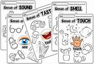 Image result for 5 Senses Preschool Printables