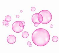 Image result for Pink Bubbles White Background